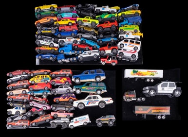Matchbox and Hot Wheels Die-Cast Vehicles
