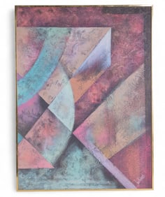 Large Lee Reynolds Abstract Painting