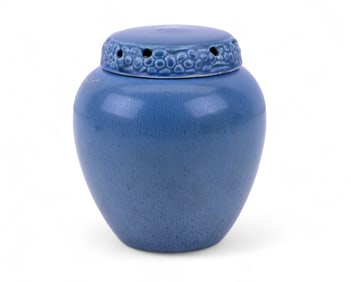 Rookwood Pottery Lidded 3-Pc Ginger Jar