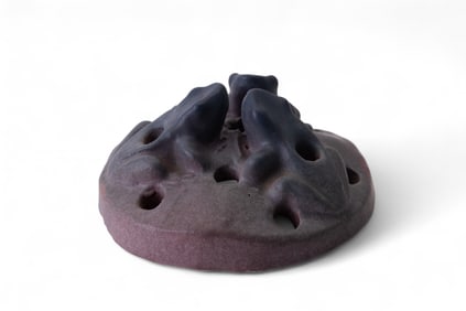Early Van Briggle Pottery 3-Frog Flower Frog