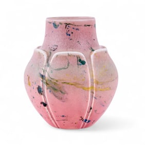 Rookwood Matte Glaze and Splatter Vase