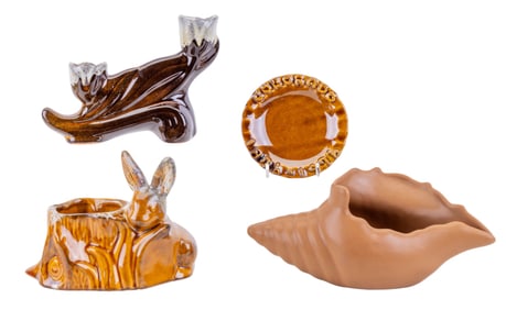 Van Briggle Drip Glaze and Matte Glazed Pottery
