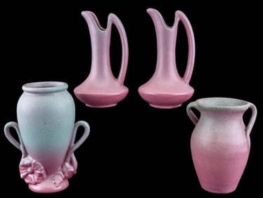 Niloak Pink Gradient Vases