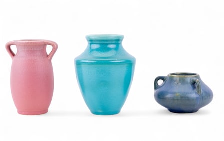 Rookwood Matte and Satin Glazed Art Pottery