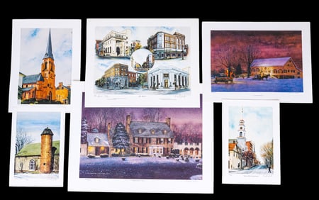 David Yontz Signed & Numbered Prints (6 Pc.)