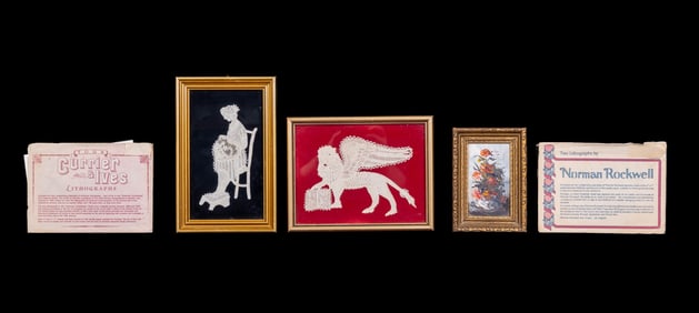 Currier & Ives, Normal Rockwell, and Lacework