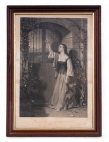 A.H Ritchie (Amer. 1822-1895) Antique Engraving