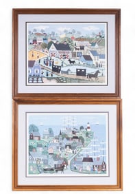 Cate Mandigo Signed + Editioned Prints (2 Pc.)