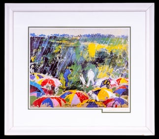 LeRoy Neiman Signed Golf Print