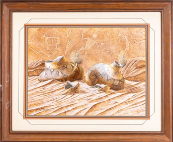 Bobby Johnson (Nat. Am./Southwestern) Painting