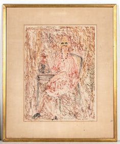 Phillips 1962 Signed Lithograph Portrait