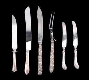 Sterling Silver Handled Knives