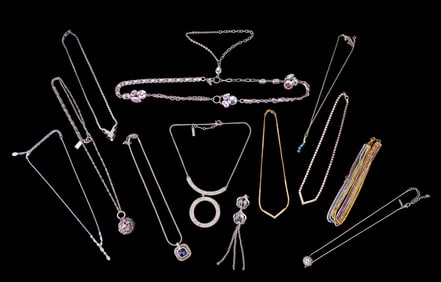 Designer Rhinestone Necklaces