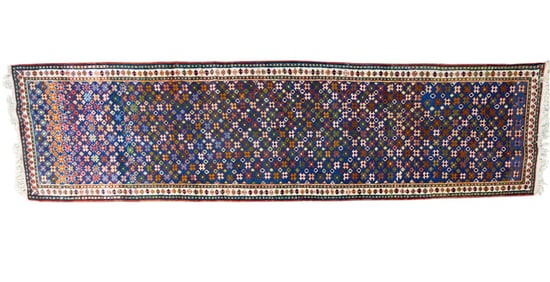 Hand-made Carpet / Runner ~12' L
