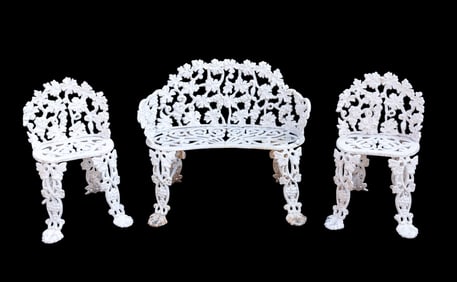 3-Piece Cast Iron Garden Set