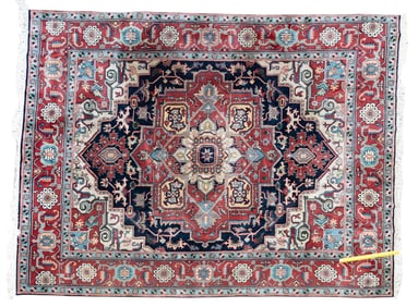 Hand-made Heriz Carpet