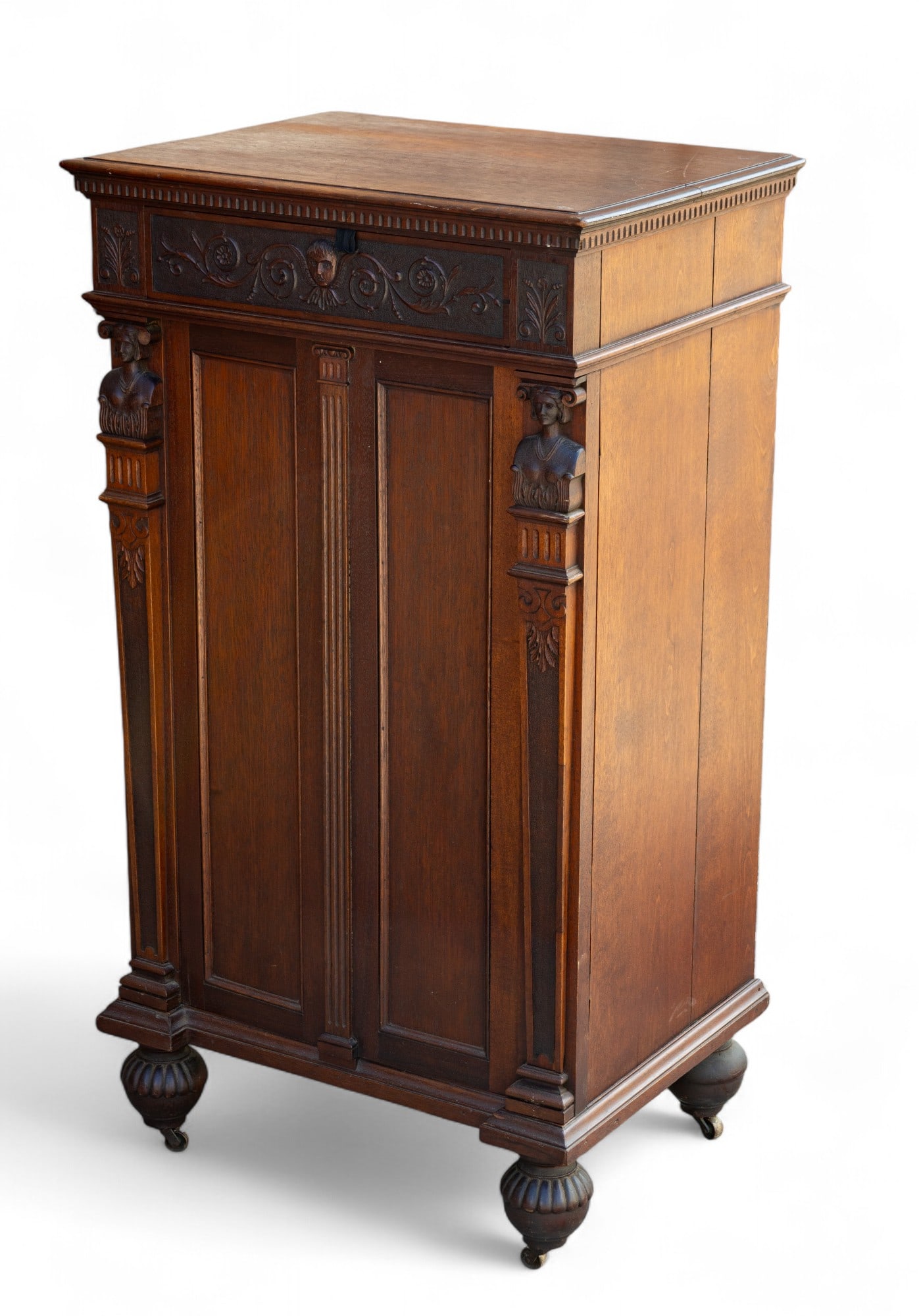 Unusual Figural Music Stand / 9 Drawer Cabinet (1 of 15)