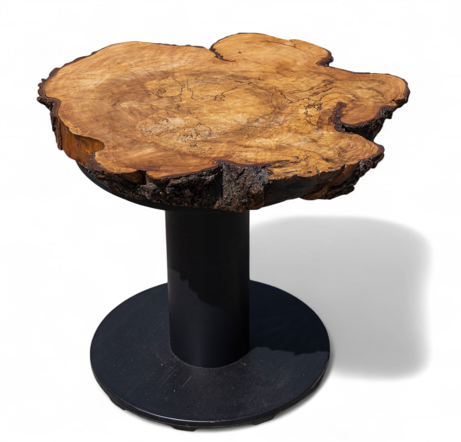 Modern Live Edge Occasional Table (1 of 6)