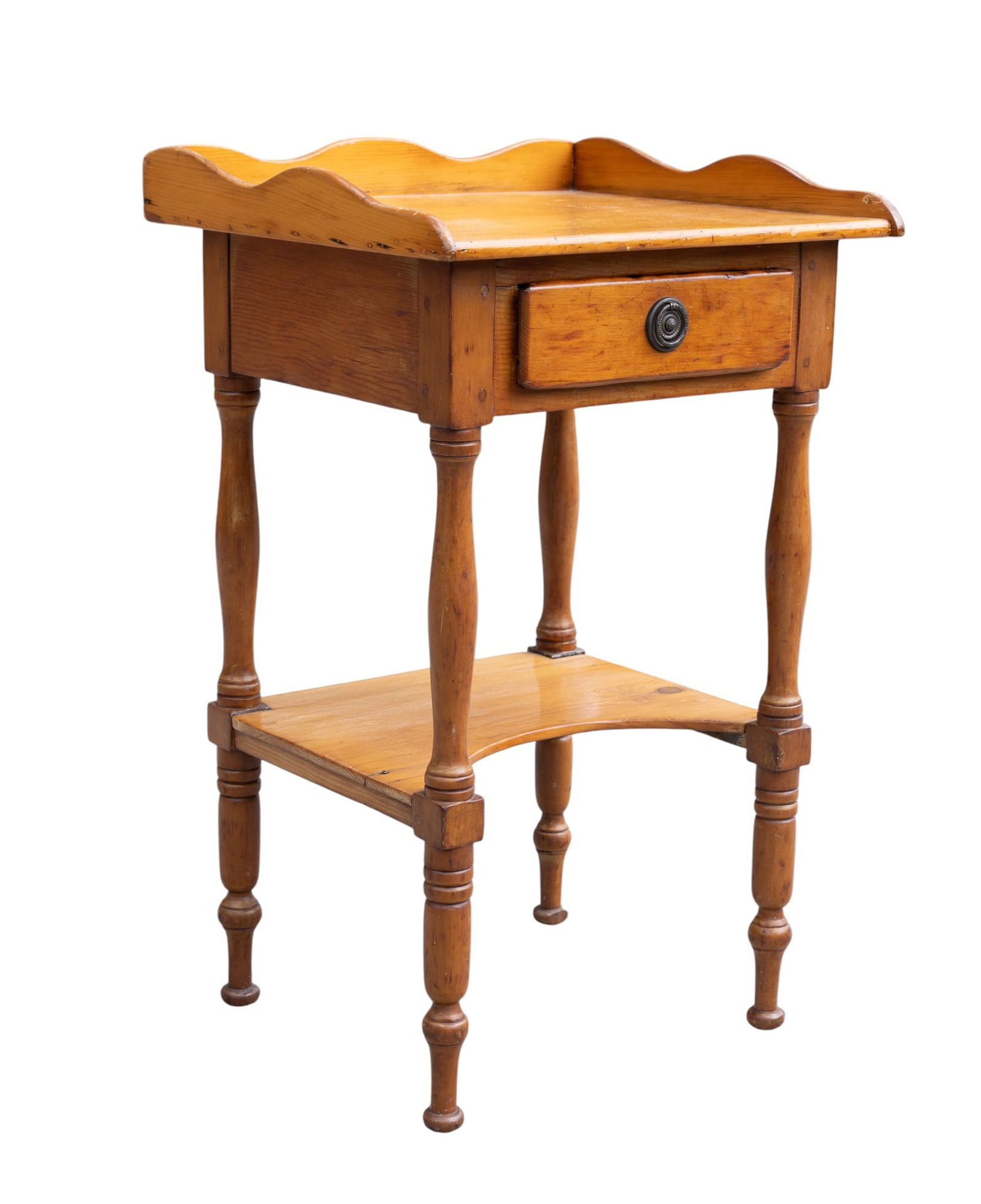 Antique Country 1-Drawer Stand (1 of 7)