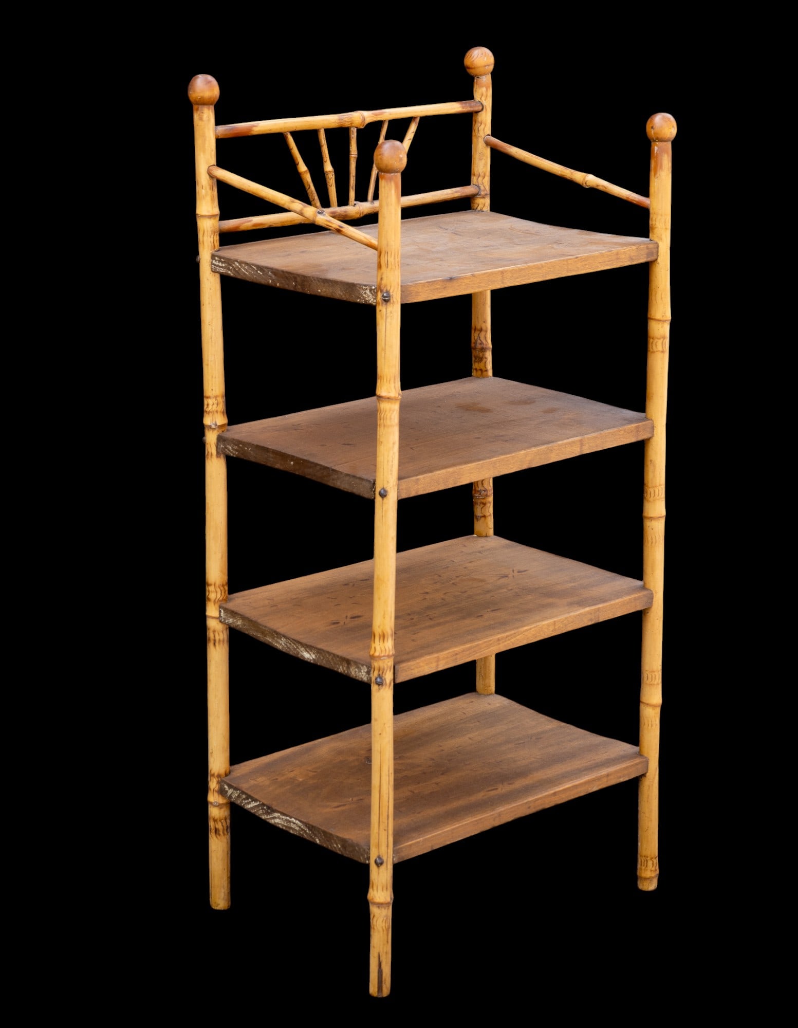 19C Bamboo Bookshelf (1 of 7)