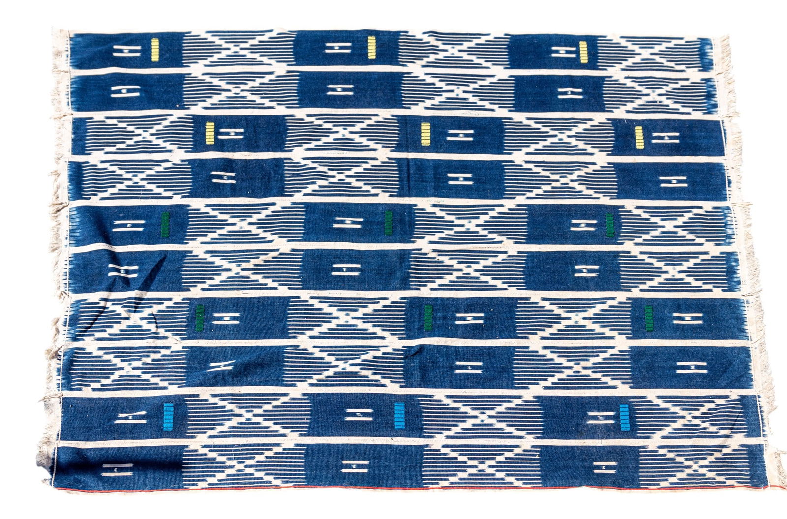 Ivory Coast Kilim Ikat Rug (1 of 6)