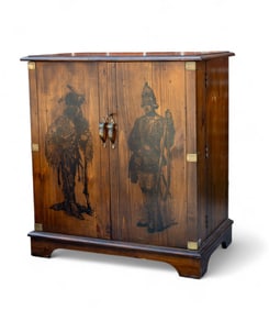 Painted Storage Cabinet