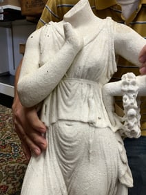 Roman-Esque Antique Marble Sculpture / Statue