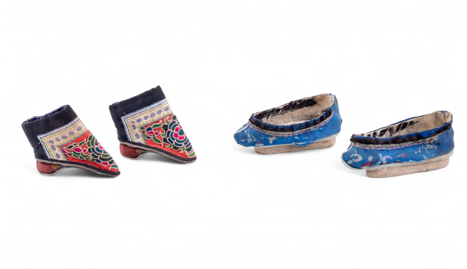 Antique Chinese Embroidered Foot Binding Shoes (1 of 18)