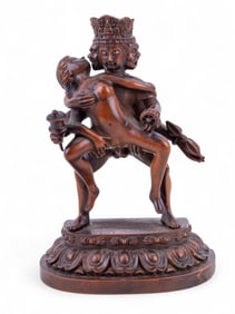 Asian Boxwood Wood Carving