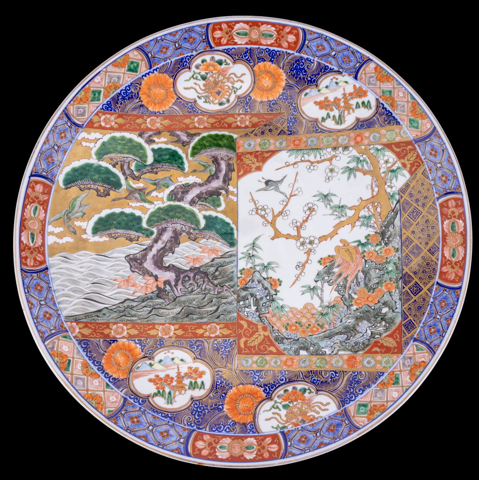 Palace Sized / Monumental Japanese Imari Charger (1 of 10)