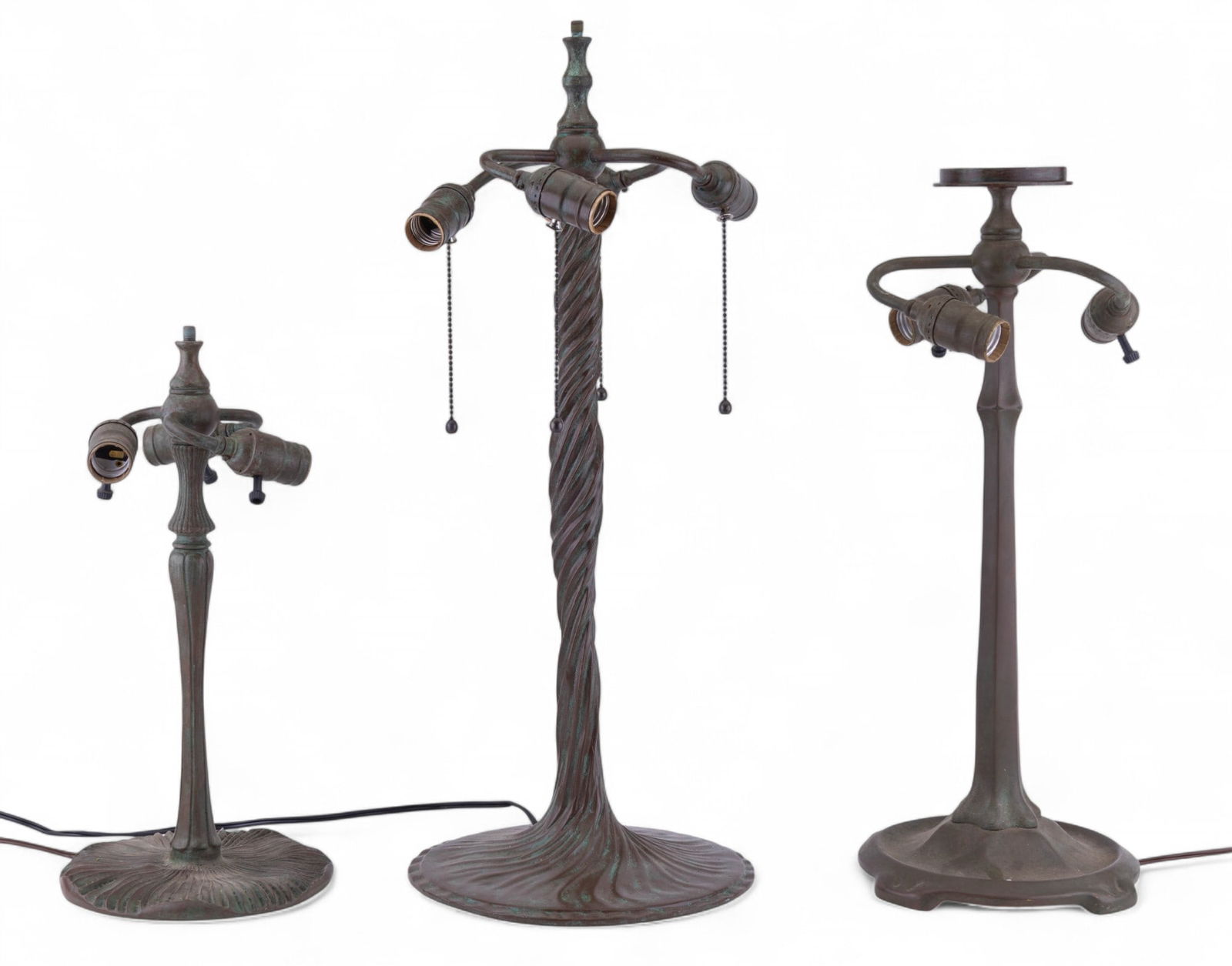 Art Deco Bronze Table Lamp Bases (3) (1 of 17)