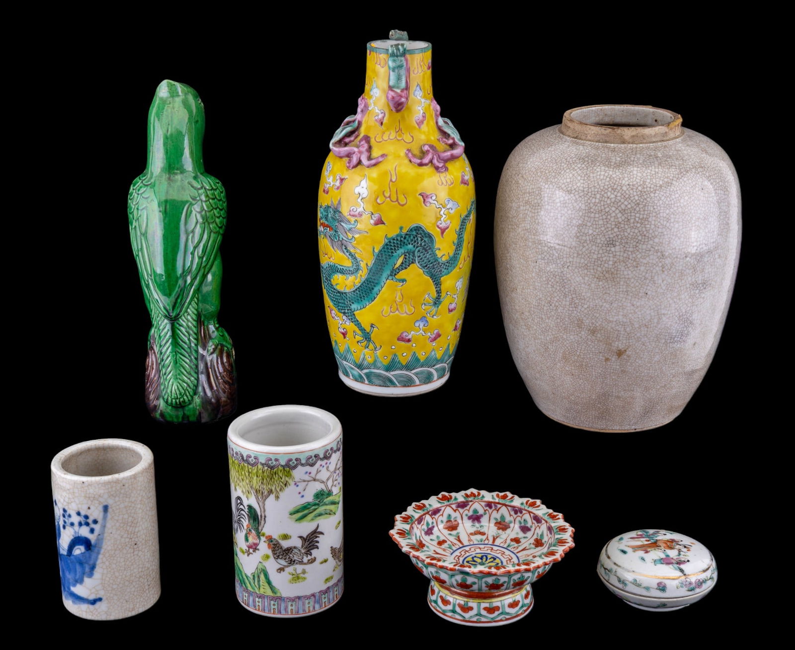 Early Chinese Porcelain (7 Pc) (1 of 18)