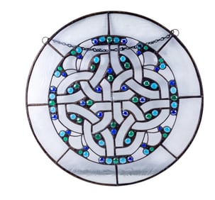 Round Glass Sun Catcher