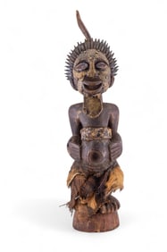 Songye Nkisi N'kondi Kongo Power Figure