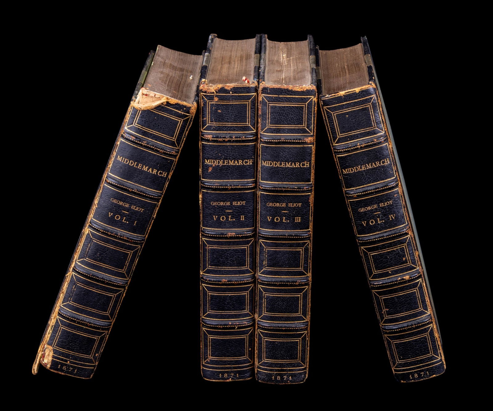 1st Ed George Eliot 4 Vol Middlemarch (1 of 18)