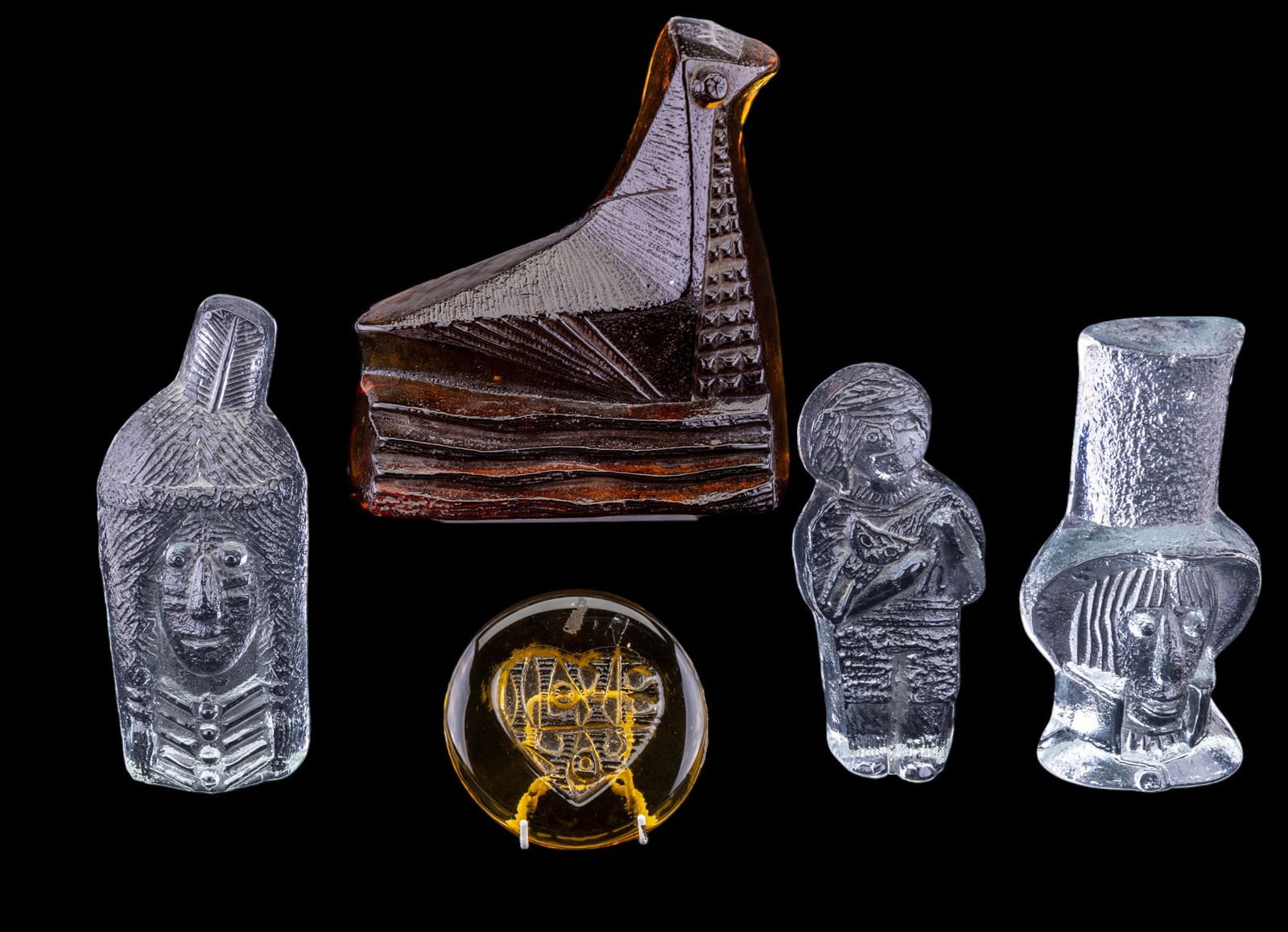 Art Glass Sculptures (5) (1 of 19)