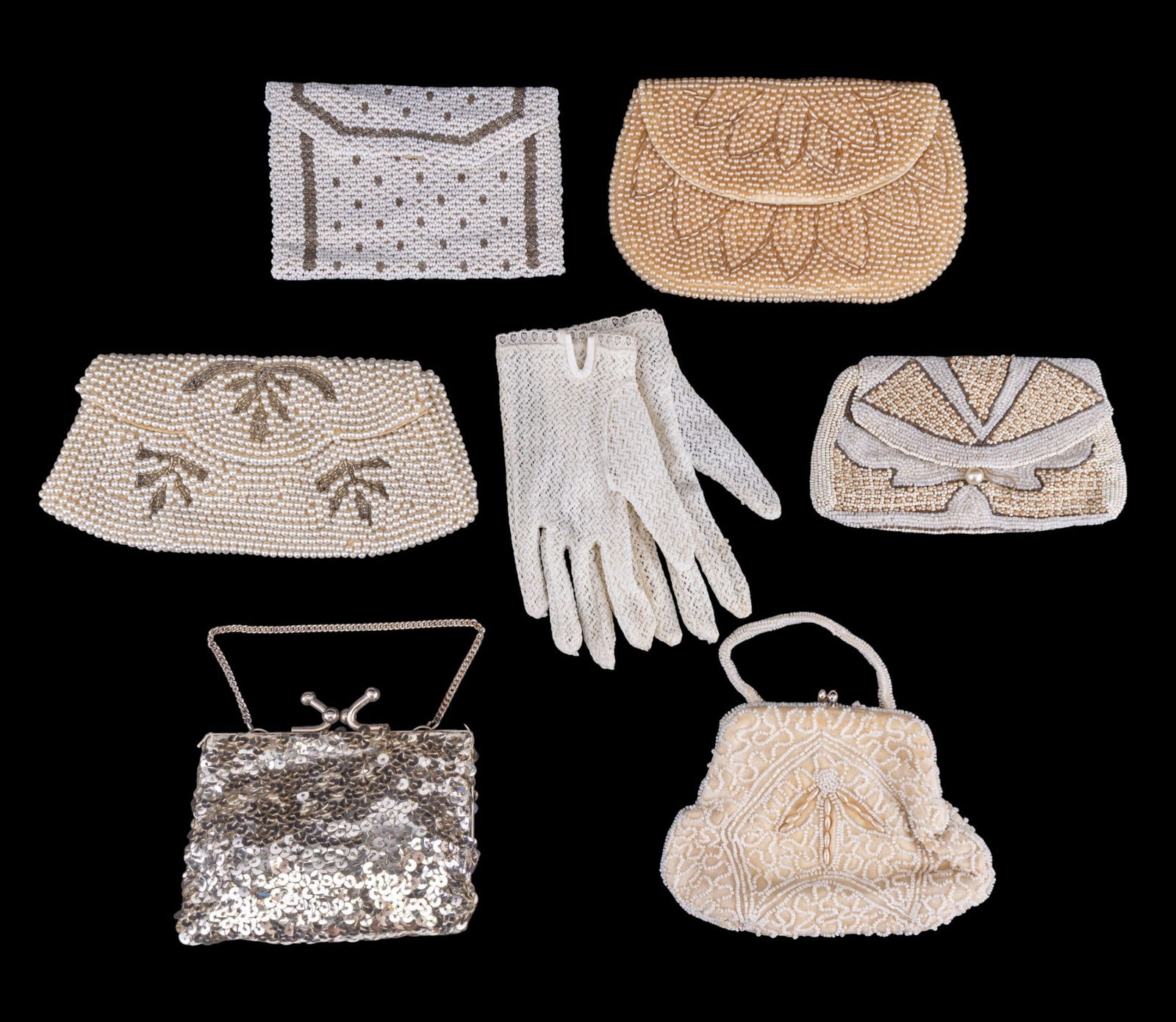 Beaded Handbags and Gloves (1 of 20)