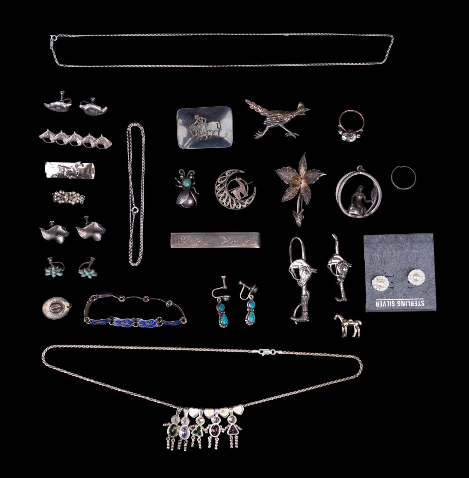 Sterling Silver Jewelry (23 pcs) (1 of 13)
