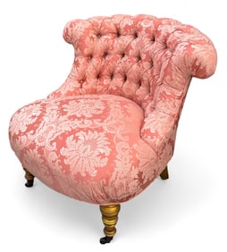 Vintage Schoonbeck Henredon Tufted Chair