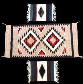 Southwestern/ Navajo Rugs / Mats (3)