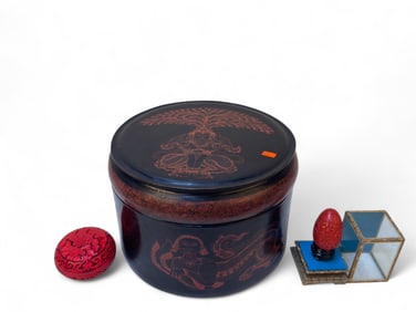 Asian Lacquerware Items