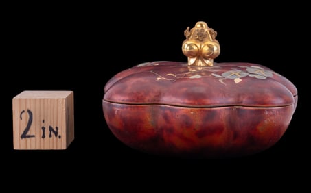 Maruni Occupied Japan Lacquerware Lidded Box