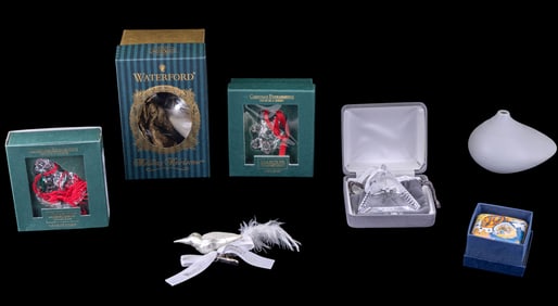 Waterford Christmas Ornaments & Joli Trinket Box