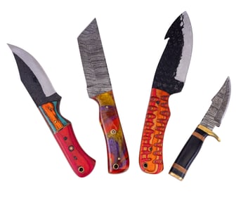MHS Cutlery Damascus Steel Knives