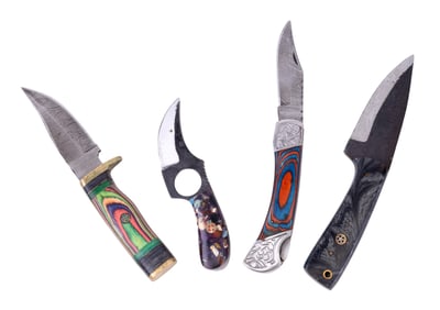 MHS Cutlery Damascus Steel Knives