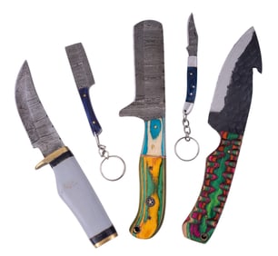 MHS Cutlery Damascus Steel Knives