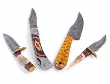 MHS Cutlery Damascus Steel Knives