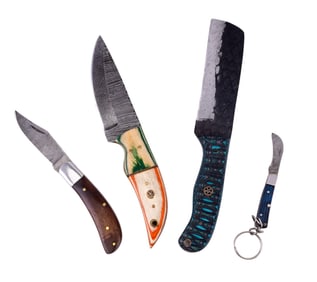 MHS Cutlery Damascus Steel Knives