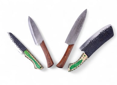 MHS Cutlery Damascus Steel Knives
