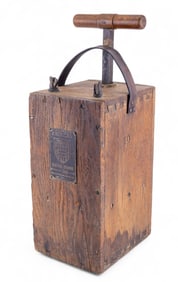 American Cyanamid Co. Wooden Blasting Machine